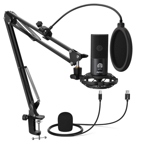 FIFINE Tank3 ダイナミックマイク アーム付 FIFINEダイナミックマイク「Tank3」レビュー。USB-C/XLR接続